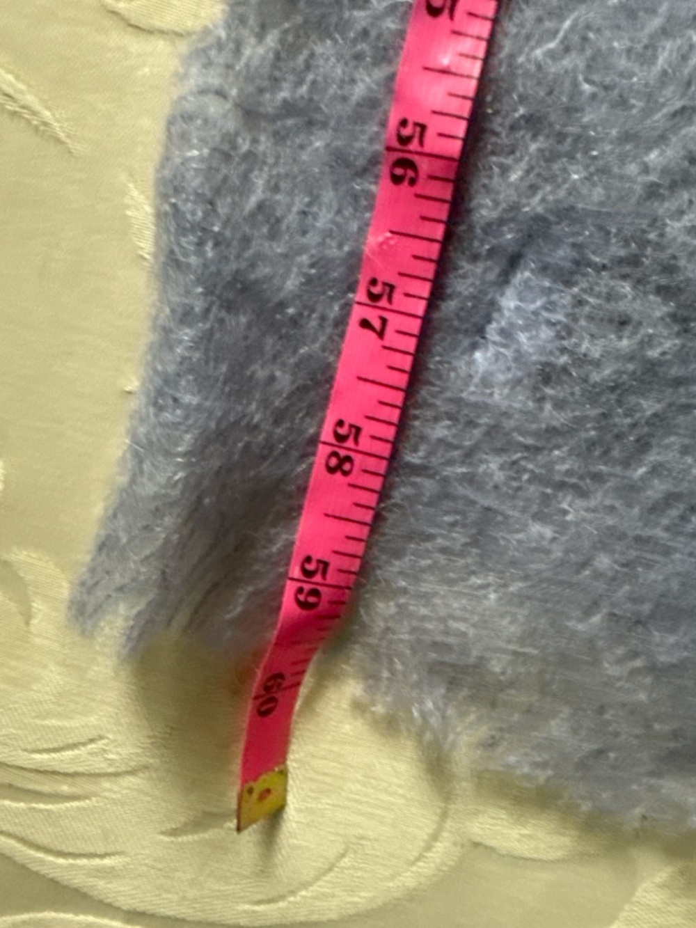 Lavender Mohair Scarf Made Scotland Archie Brown Soft Fuzzy Luxury Wrap - Picture 3 of 6